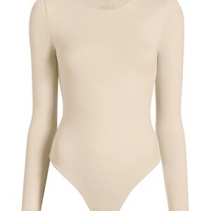 nuuds bone Long Sleeve Bodysuit